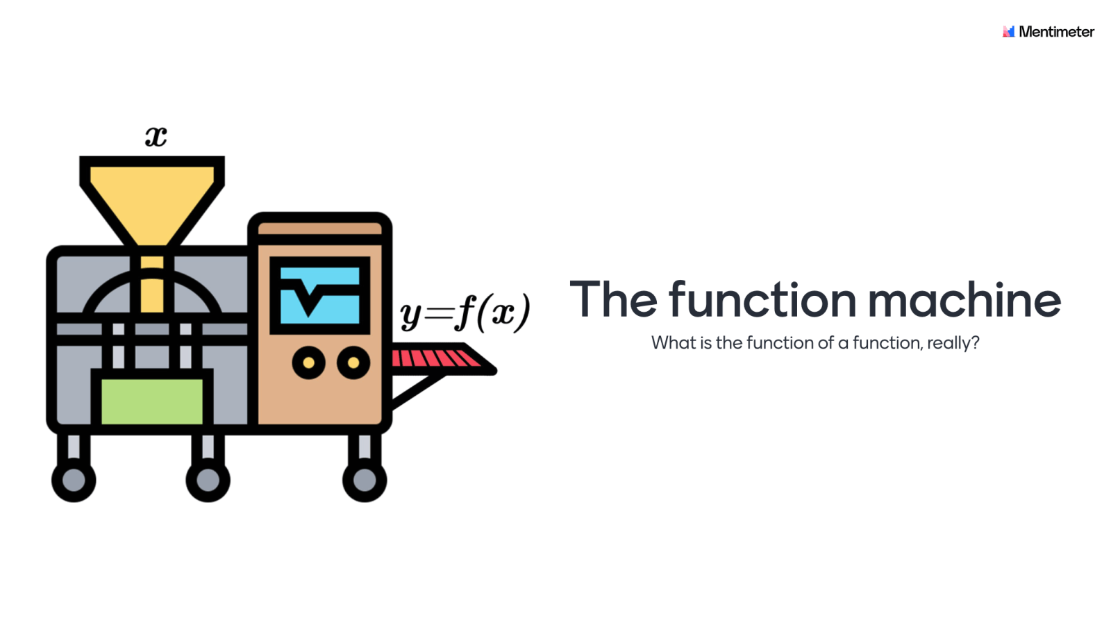 The concept of functions